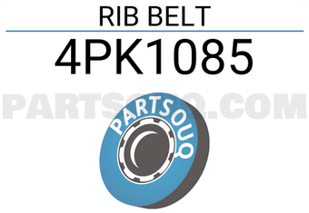 TOP DRIVE 4PK1085 RIB BELT