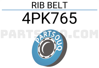 TOP DRIVE 4PK765 RIB BELT