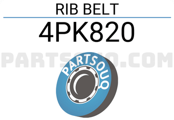 TOP DRIVE 4PK820 RIB BELT