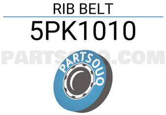 TOP DRIVE 5PK1010 RIB BELT