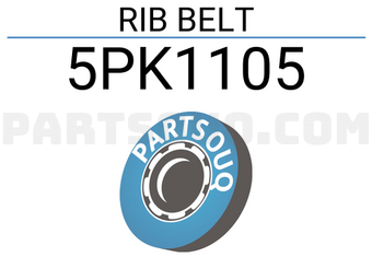 TOP DRIVE 5PK1105 RIB BELT