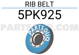 TOP DRIVE 5PK925 RIB BELT