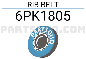 TOP DRIVE 6PK1805 RIB BELT