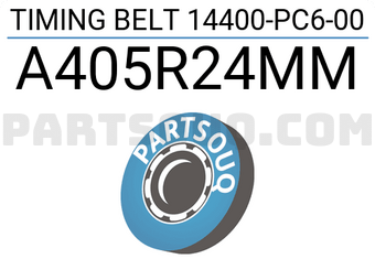TOP DRIVE A405R24MM TIMING BELT 14400-PC6-00