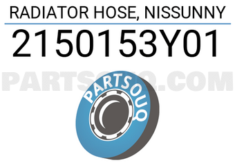 TOP 2150153Y01 RADIATOR HOSE, NISSUNNY