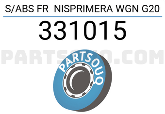 TOP 331015 S/ABS FR NISPRIMERA WGN G20