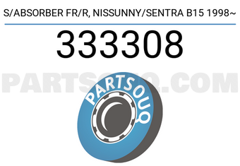 TOP 333308 S/ABSORBER FR/R, NISSUNNY/SENTRA B15 1998~