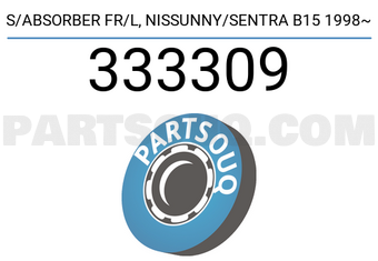 TOP 333309 S/ABSORBER FR/L, NISSUNNY/SENTRA B15 1998~