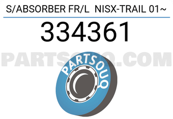 TOP 334361 S/ABSORBER FR/L NISX-TRAIL 01~