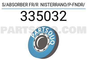 TOP 335032 S/ABSORBER FR/R NISTERRANO/P-FNDR