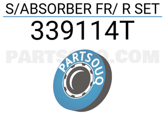 TOP 339114T S/ABSORBER FR/ R SET