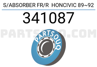 TOP 341087 S/ABSORBER FR/R HONCIVIC 89~92