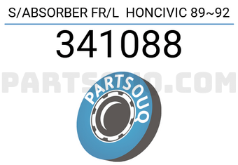 TOP 341088 S/ABSORBER FR/L HONCIVIC 89~92