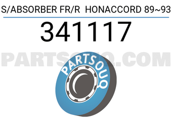 TOP 341117 S/ABSORBER FR/R HONACCORD 89~93