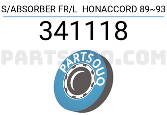TOP 341118 S/ABSORBER FR/L HONACCORD 89~93