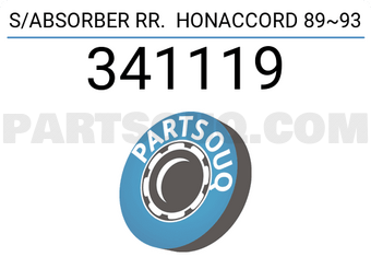 TOP 341119 S/ABSORBER RR. HONACCORD 89~93