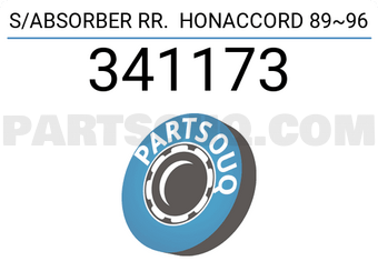 TOP 341173 S/ABSORBER RR. HONACCORD 89~96