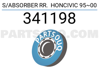 TOP 341198 S/ABSORBER RR. HONCIVIC 95~00