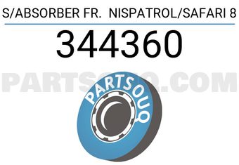 TOP 344360 S/ABSORBER FR. NISPATROL/SAFARI 8