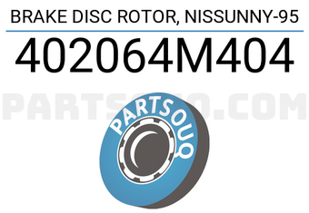 TOP 402064M404 BRAKE DISC ROTOR, NISSUNNY-95