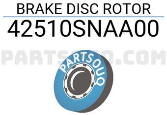 TOP 42510SNAA00 BRAKE DISC ROTOR