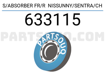TOP 633115 S/ABSORBER FR/R NISSUNNY/SENTRA/CH