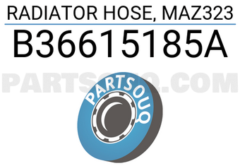 TOP B36615185A RADIATOR HOSE, MAZ323
