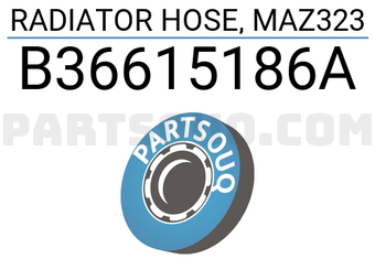 TOP B36615186A RADIATOR HOSE, MAZ323