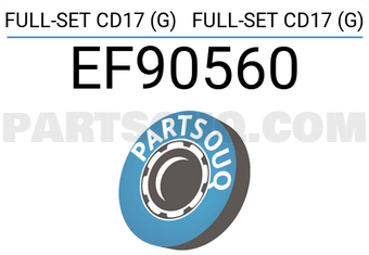TOP EF90560 FULL-SET CD17 (G) FULL-SET CD17 (G)