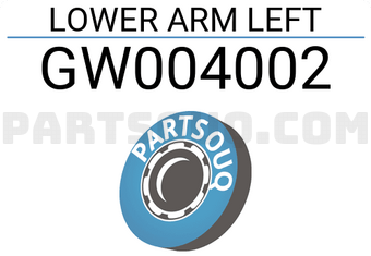 TOP GW004002 LOWER ARM LEFT