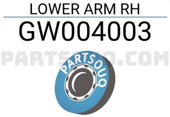 TOP GW004003 LOWER ARM RH
