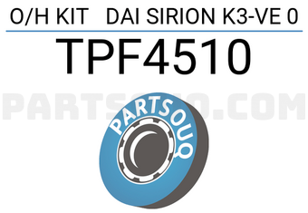 TOP TPF4510 O/H KIT DAI SIRION K3-VE 0
