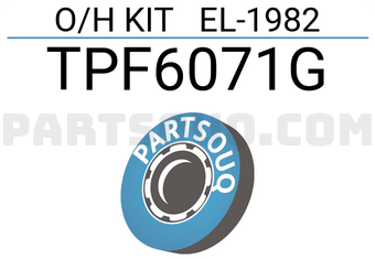 TOP TPF6071G O/H KIT EL-1982