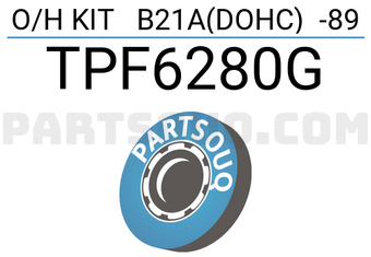 TOP TPF6280G O/H KIT B21A(DOHC) -89