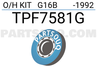 TOP TPF7581G O/H KIT G16B -1992