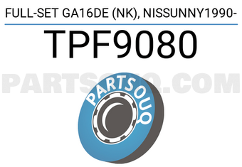 TOP TPF9080 FULL-SET GA16DE (NK),NISSUNNY1990-