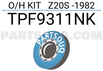 TOP TPF9311NK O/H KIT Z20S -1982