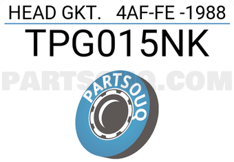 TOP TPG015NK HEAD GKT. 4AF-FE -1988