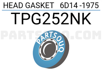 TOP TPG252NK HEAD GASKET 6D14 -1975