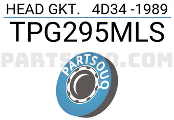 TOP TPG295MLS HEAD GKT. 4D34 -1989