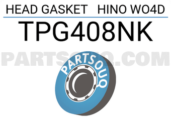 TOP TPG408NK HEAD GASKET HINO WO4D