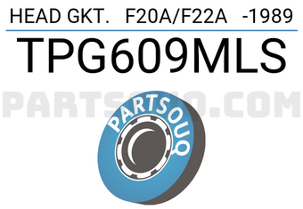 TOP TPG609MLS HEAD GKT. F20A/F22A -1989