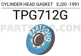 TOP TPG712G CYLINDER HEAD GASKET EJ20 -1991