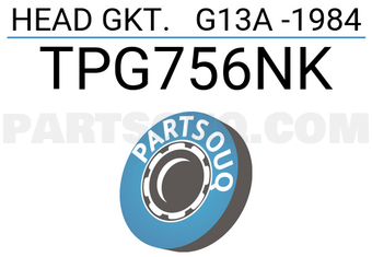 TOP TPG756NK HEAD GKT. G13A -1984
