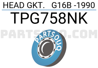 TOP TPG758NK HEAD GKT. G16B -1990