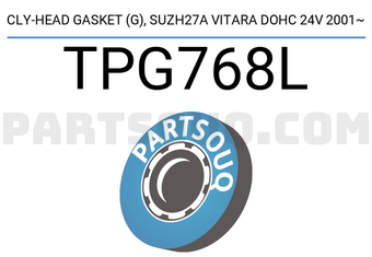 TOP TPG768L CLY-HEAD GASKET (G),SUZH27A VITARA DOHC 24V 2001~