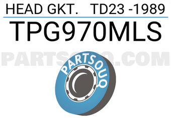 TOP TPG970MLS HEAD GKT. TD23 -1989
