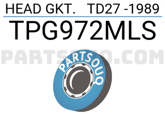 TOP TPG972MLS HEAD GKT. TD27 -1989