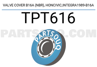 TOP TPT616 VALVE COVER B16A (NBR),HONCIVIC,INTEGRA1989-B16A