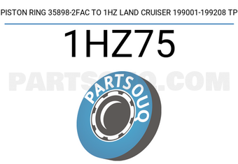 TP 1HZ75 SEGMENT DE PISTON 35898-2FAC TO 1HZ LAND CRUISER 199001-199208 TP